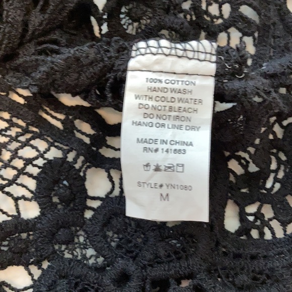 Black Coverup Dress - Picture 4 of 4